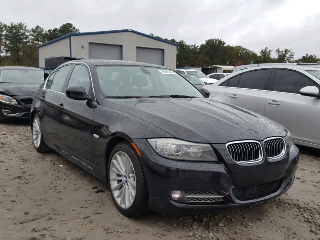 WBAPN7C58BA949046 - 2011 BMW 335 D BLACK photo 1