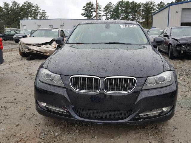 WBAPN7C58BA949046 - 2011 BMW 335 D BLACK photo 9