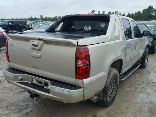 3GNEC12007G108941 - 2007 CHEVROLET AVALANCHE GOLD photo 4