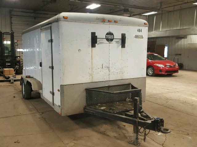 1WC200F2X11096388 - 2001 UTILITY TRAILER WHITE photo 1