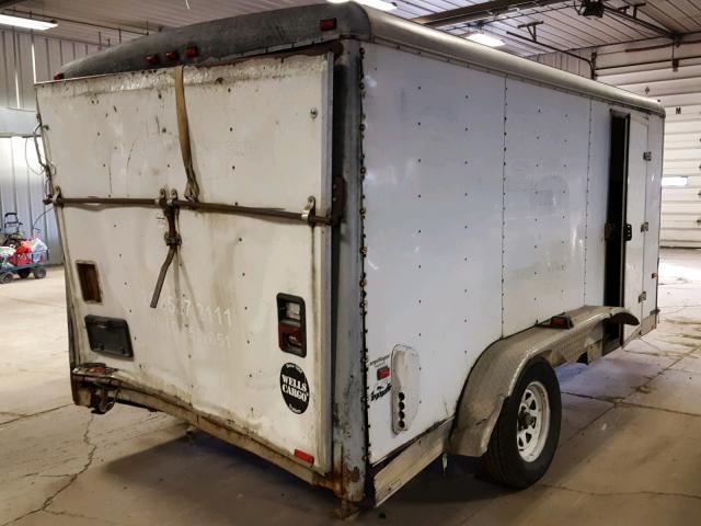 1WC200F2X11096388 - 2001 UTILITY TRAILER WHITE photo 4