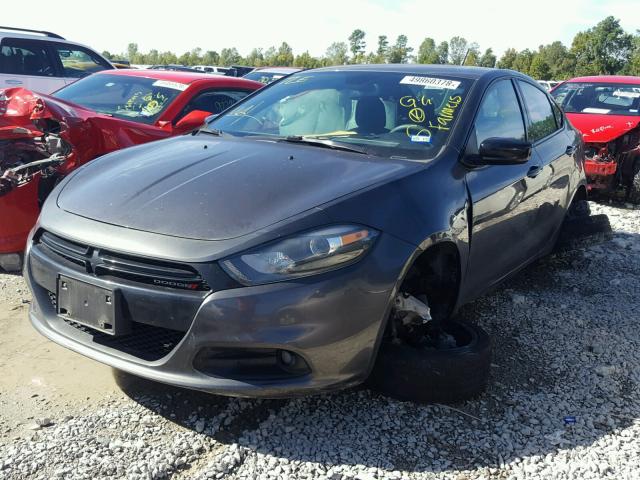 1C3CDFBB1FD336765 - 2015 DODGE DART SXT CHARCOAL photo 2