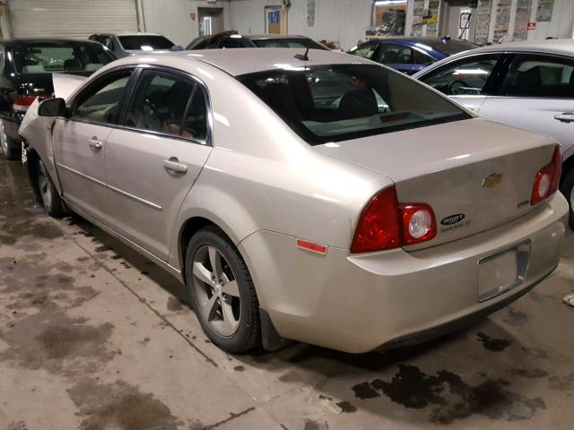 1G1ZC5EU7BF372886 - 2011 CHEVROLET MALIBU 1LT TAN photo 3