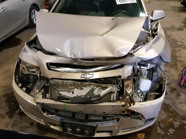 1G1ZC5EU7BF372886 - 2011 CHEVROLET MALIBU 1LT TAN photo 7