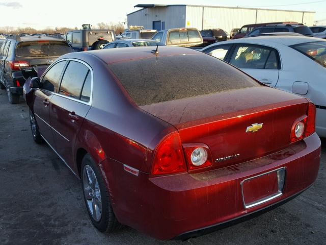 1G1ZC5E1XBF237519 - 2011 CHEVROLET MALIBU 1LT RED photo 3