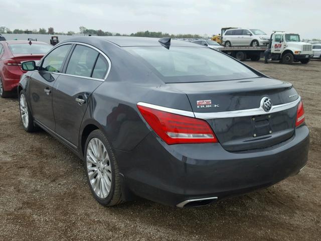 1G4GF5G38FF158050 - 2015 BUICK LACROSSE P GRAY photo 3