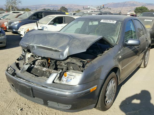 3VWRA69M64M145363 - 2004 VOLKSWAGEN JETTA GL GRAY photo 2