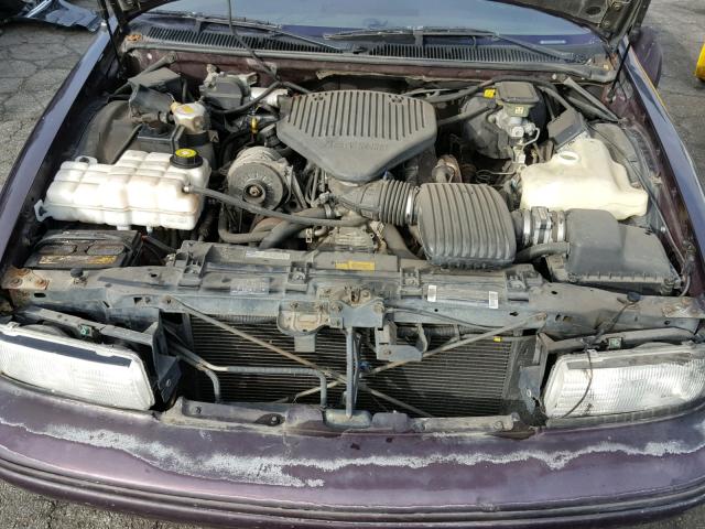 1G1BL52P5SR175732 - 1995 CHEVROLET CAPRICE / PURPLE photo 7