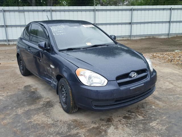 KMHCM3ACXAU168567 - 2010 HYUNDAI ACCENT BLU GRAY photo 1