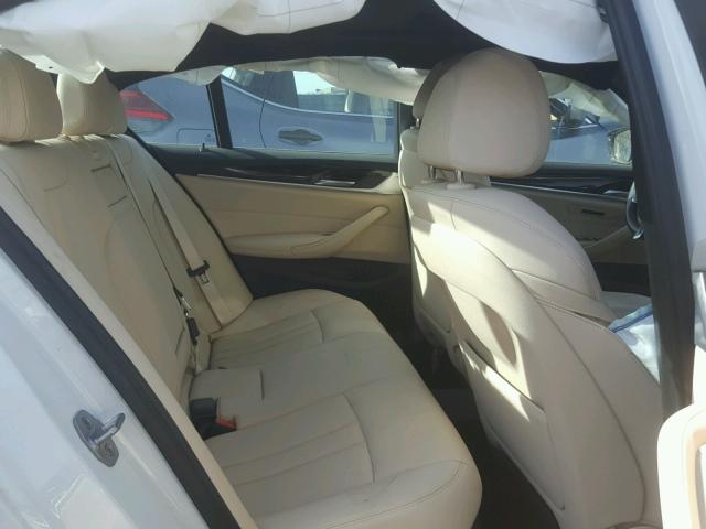 WBAJA7C56JG908136 - 2018 BMW 530 XI WHITE photo 6