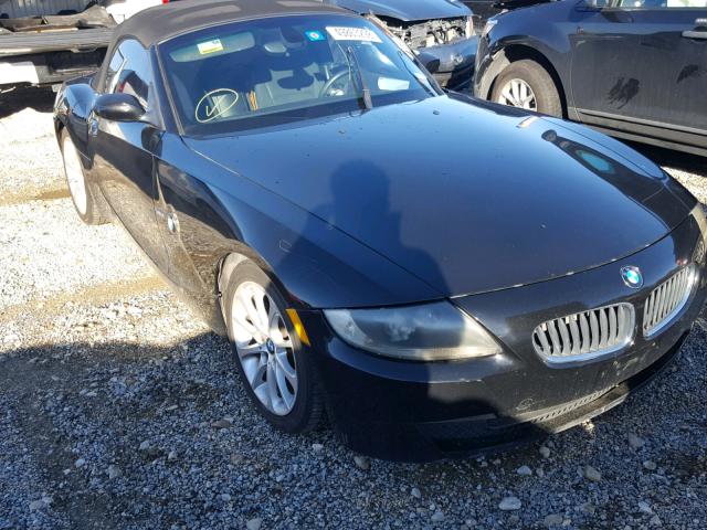 4USBU33547LW71325 - 2007 BMW Z4 3.0 BLACK photo 1