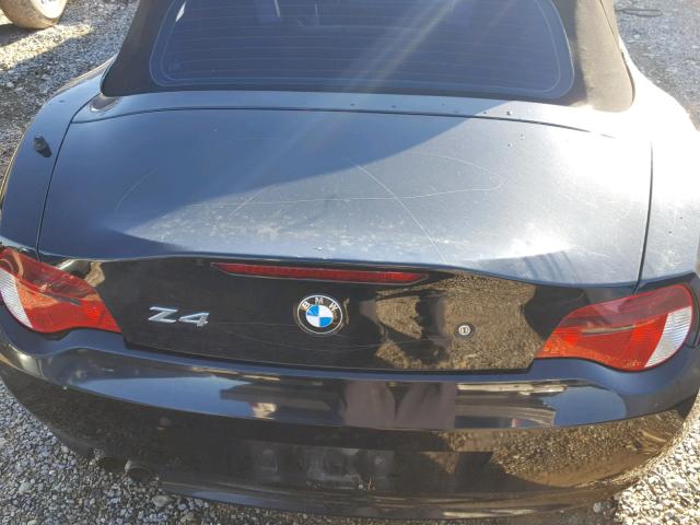 4USBU33547LW71325 - 2007 BMW Z4 3.0 BLACK photo 6