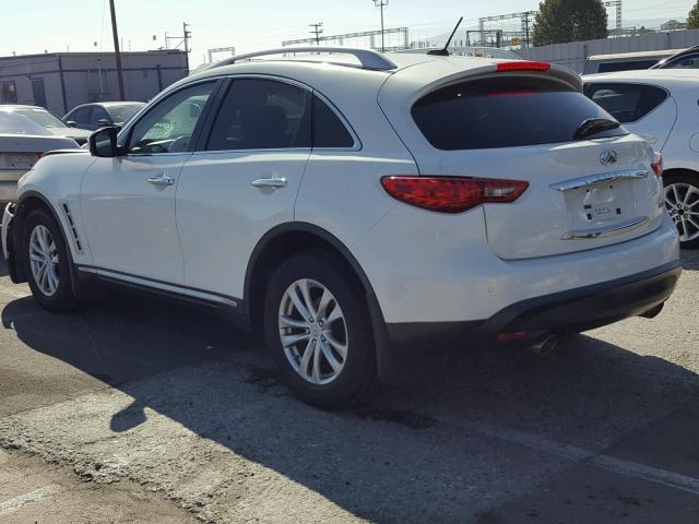 JN8AS1MUXAM800241 - 2010 INFINITI FX35 WHITE photo 3