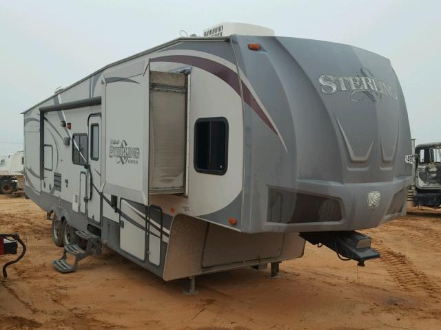 4X4FWCH23CV025704 - 2012 TRAV TRK CAMPER GRAY photo 1