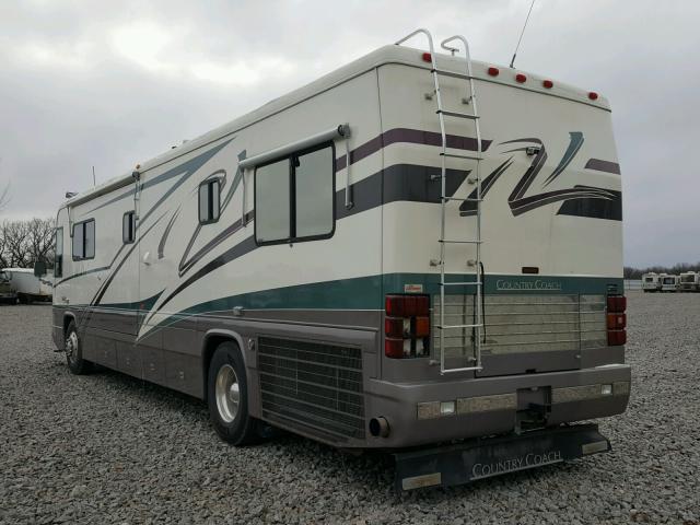 4U7C6EN19Y1101879 - 2000 COUNTRY COACH MOTORHOME MAGNA TEAL photo 3