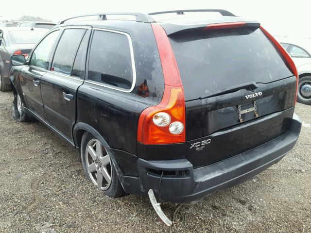 YV1CN592951168571 - 2005 VOLVO XC90 BLACK photo 3