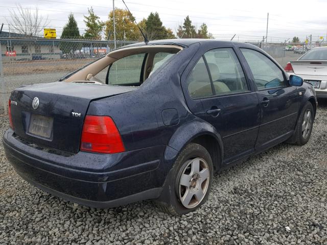 3VWSF29M9YM117137 - 2000 VOLKSWAGEN JETTA GLS BLUE photo 4