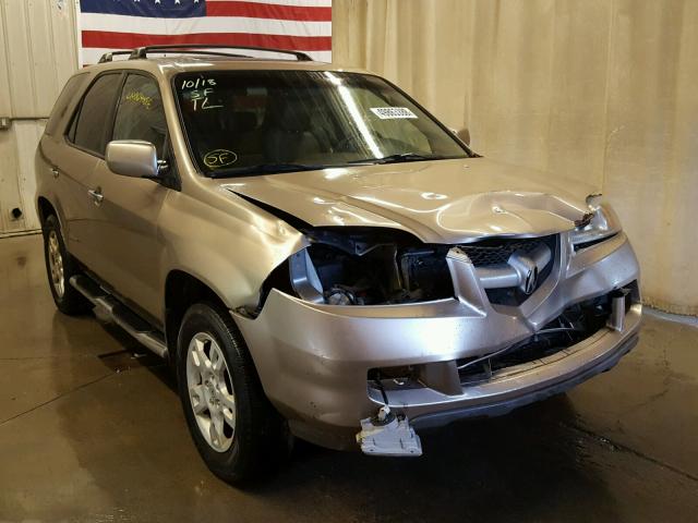 2HNYD18905H518381 - 2005 ACURA MDX TOURIN GOLD photo 1