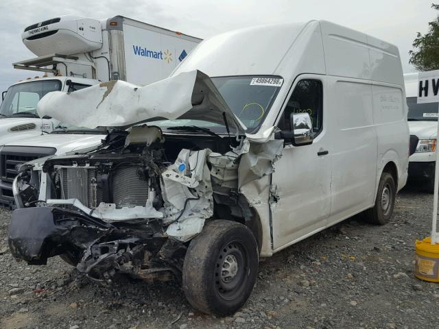 1N6BF0LY3JN801984 - 2018 NISSAN NV 2500 S WHITE photo 2