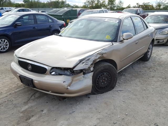 2G4WS55J341302617 - 2004 BUICK CENTURY CU GOLD photo 2