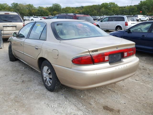 2G4WS55J341302617 - 2004 BUICK CENTURY CU GOLD photo 3