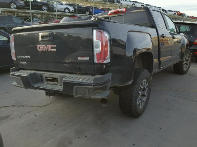 1GTP6CE15H1252803 - 2017 GMC CANYON SLE BLACK photo 4