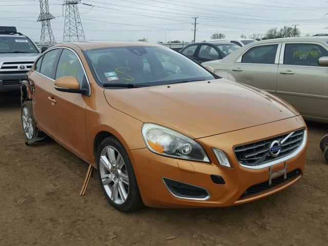 YV1902FH3B2014184 - 2011 VOLVO S60 T6 ORANGE photo 1