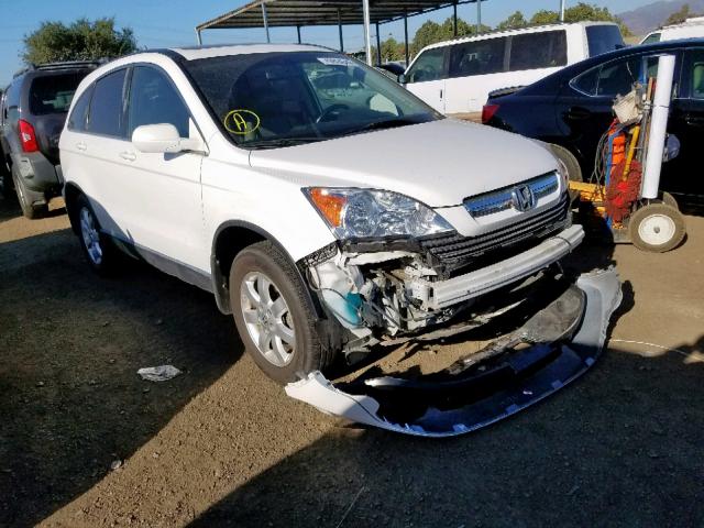 JHLRE38788C014916 - 2008 HONDA CR-V EXL WHITE photo 1