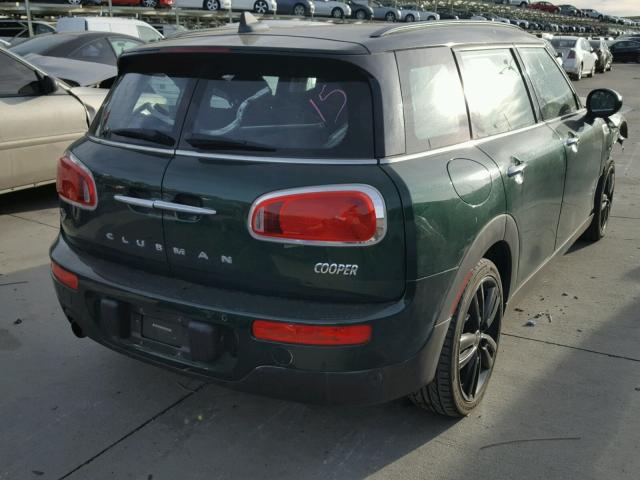 WMWLU1C5XH2F27946 - 2017 MINI COOPER CLU GREEN photo 4