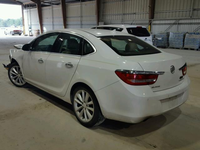 1G4PR5SK4C4167339 - 2012 BUICK VERANO CON WHITE photo 3