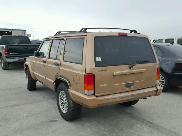 1J4FF78S9XL547570 - 1999 JEEP CHEROKEE L GOLD photo 3