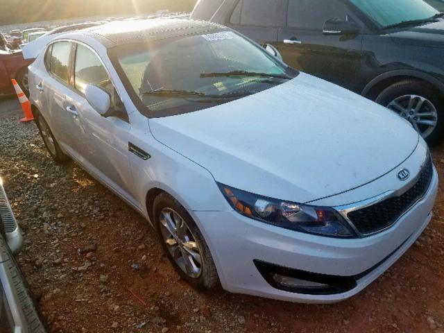 5XXGN4A78CG071419 - 2012 KIA OPTIMA EX WHITE photo 1