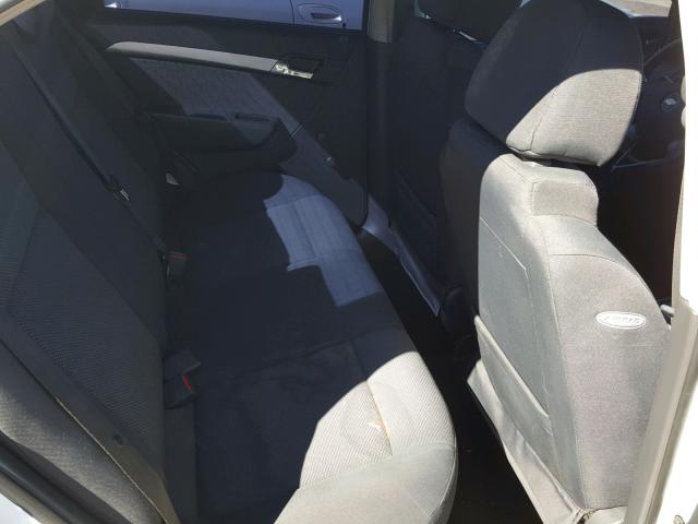 KL1TD5DE1BB225336 - 2011 CHEVROLET AVEO LS WHITE photo 6