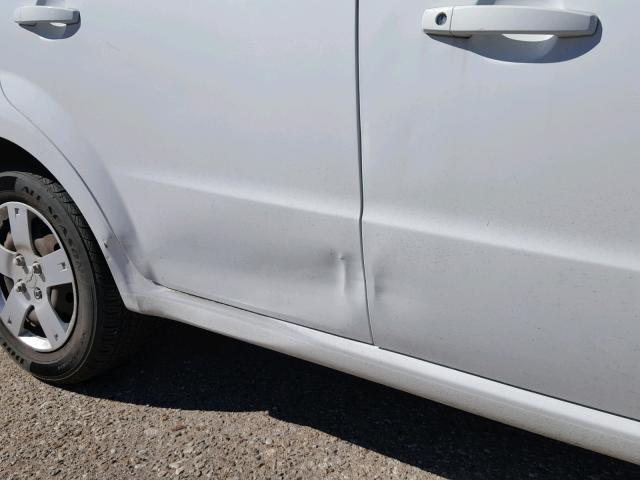 KL1TD5DE1BB225336 - 2011 CHEVROLET AVEO LS WHITE photo 9