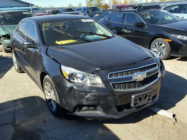 1G11C5SA0DF242894 - 2013 CHEVROLET MALIBU 1LT BLACK photo 1