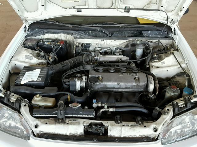 JHMEG8648RS002640 - 1994 HONDA CIVIC DX WHITE photo 7