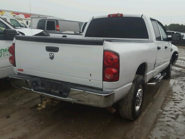 3D7KR28DX8G213326 - 2008 DODGE RAM 2500 S თეთრი ფოტო 4
