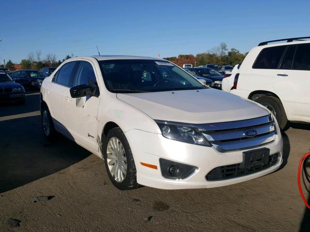 3FADP0L37AR138130 - 2010 FORD FUSION HYB WHITE photo 1