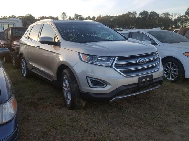 2FMPK3K81HBC25112 - 2017 FORD EDGE TITAN GOLD photo 1