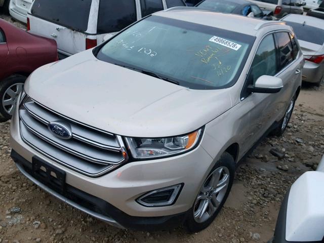 2FMPK3K81HBC25112 - 2017 FORD EDGE TITAN GOLD photo 2