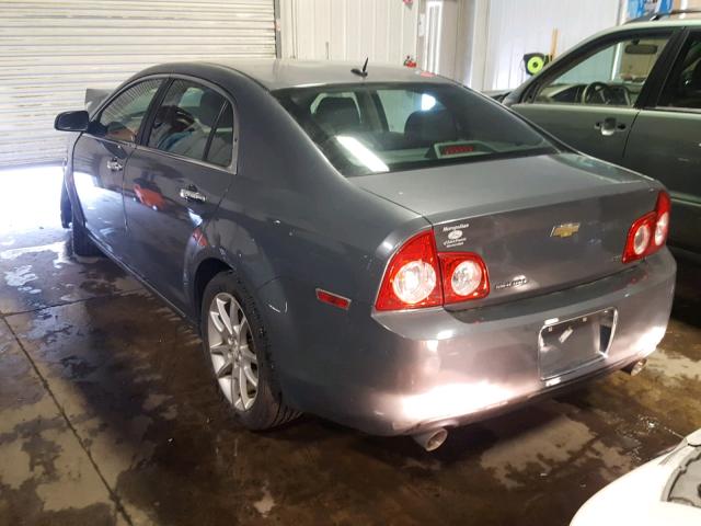 1G1ZK577494193642 - 2009 CHEVROLET MALIBU LTZ GRAY photo 3