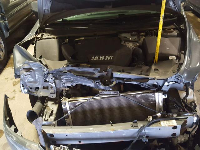 1G1ZK577494193642 - 2009 CHEVROLET MALIBU LTZ GRAY photo 7