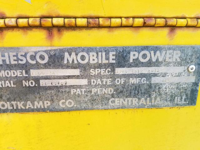 1569897 - 1981 HESC GENERATOR YELLOW photo 10