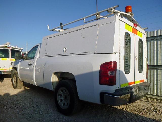 1GCEC14X18Z143783 - 2008 CHEVROLET SILVERADO WHITE photo 3