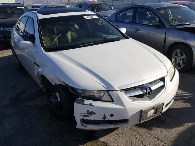 19UUA66275A052819 - 2005 ACURA TL WHITE photo 1