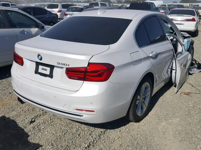 WBA8B9G37HNU53318 - 2017 BMW 330 I WHITE photo 4