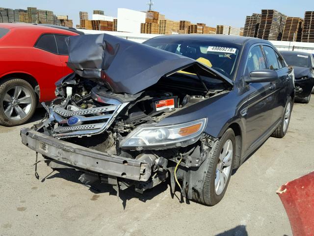 1FAHP2EWXBG163925 - 2011 FORD TAURUS SEL CHARCOAL photo 2