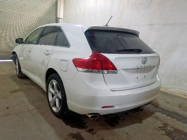 4T3BK11A29U005015 - 2009 TOYOTA VENZA WHITE photo 3