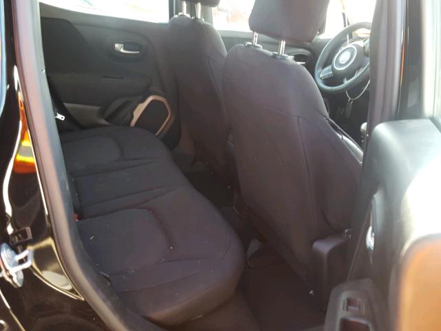 ZACCJBAW6GPE38499 - 2016 JEEP RENEGADE S BLACK photo 6