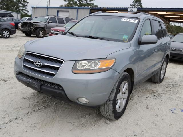 5NMSH13E17H022503 - 2007 HYUNDAI SANTA FE S GRAY photo 2